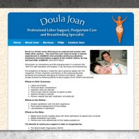 Doula Joan - Site Design